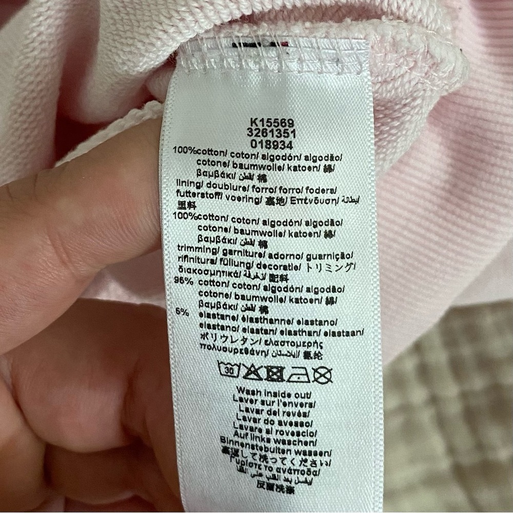 Kenzo Girls Pink Tiger Embroidered Sweatshirt - Picture 5 of 5
